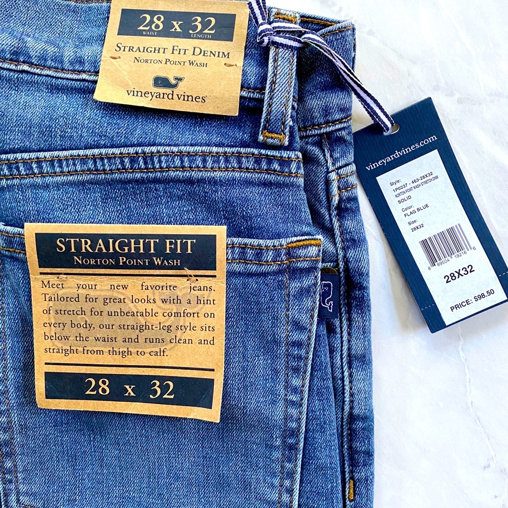 Vineyard vines jeans, new with tags, 28x32.